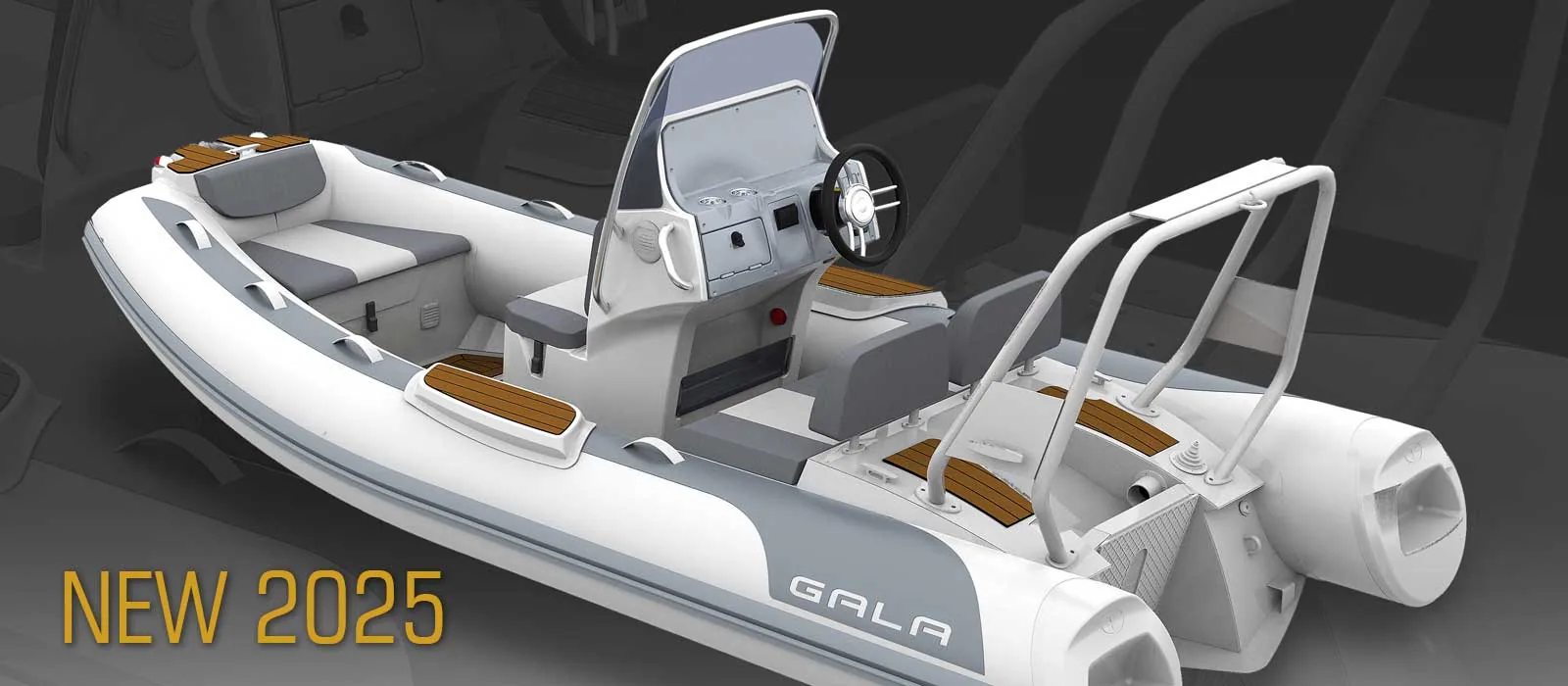 Gala Viking V420 seating and tow-arch layout