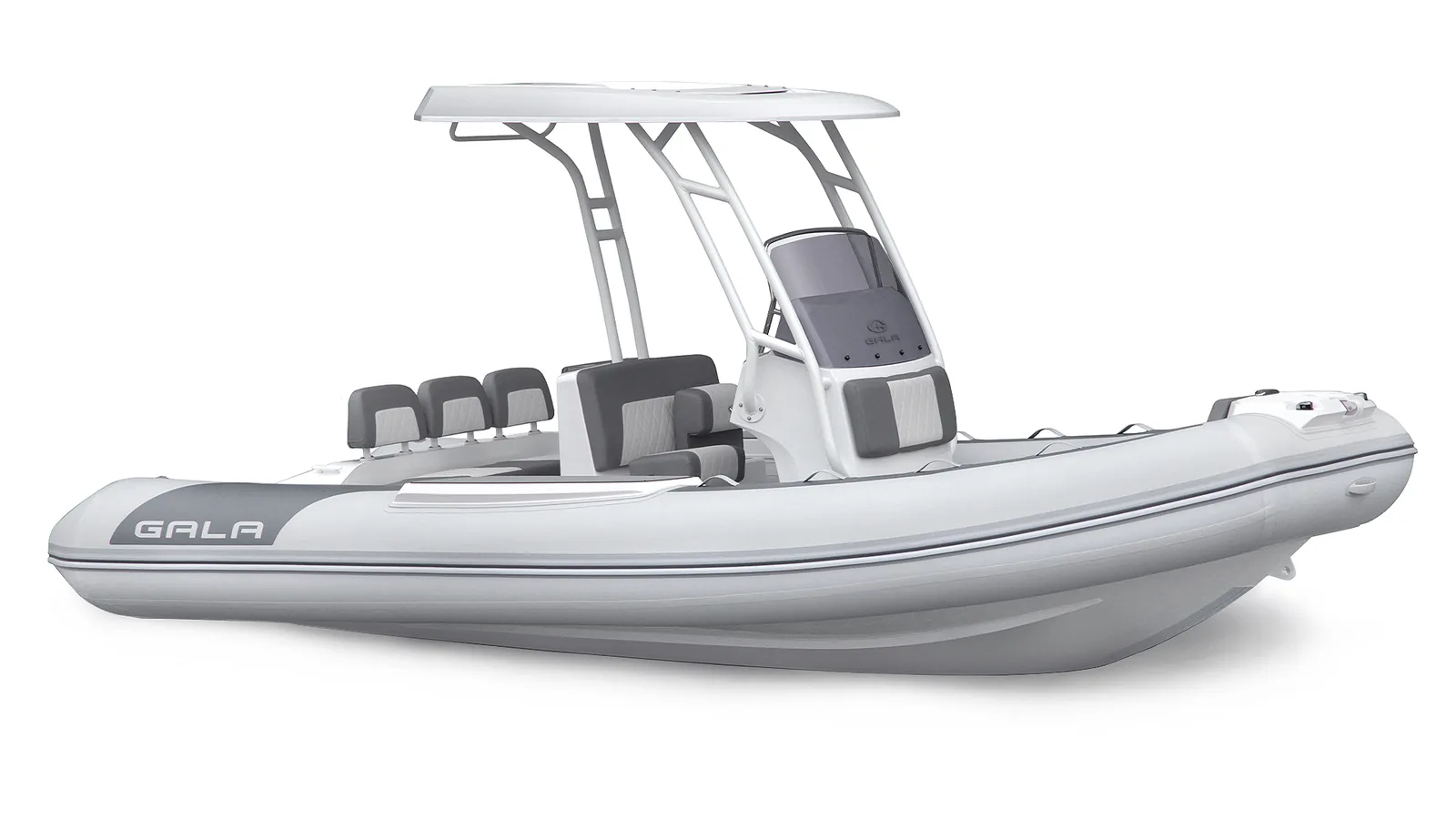 Gala Viking V6 side model view