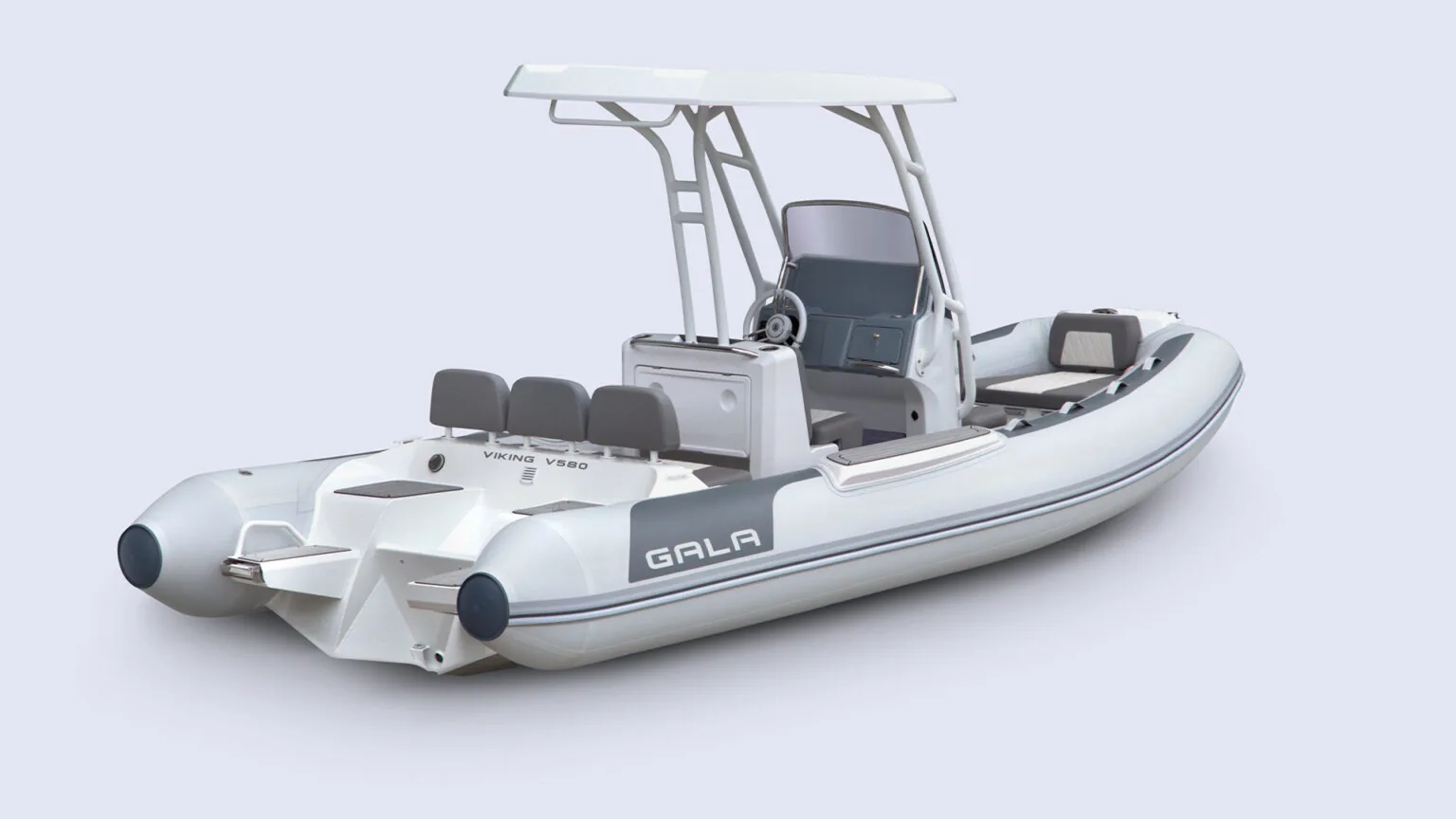 Gala Viking V6 shown from the stern quarter