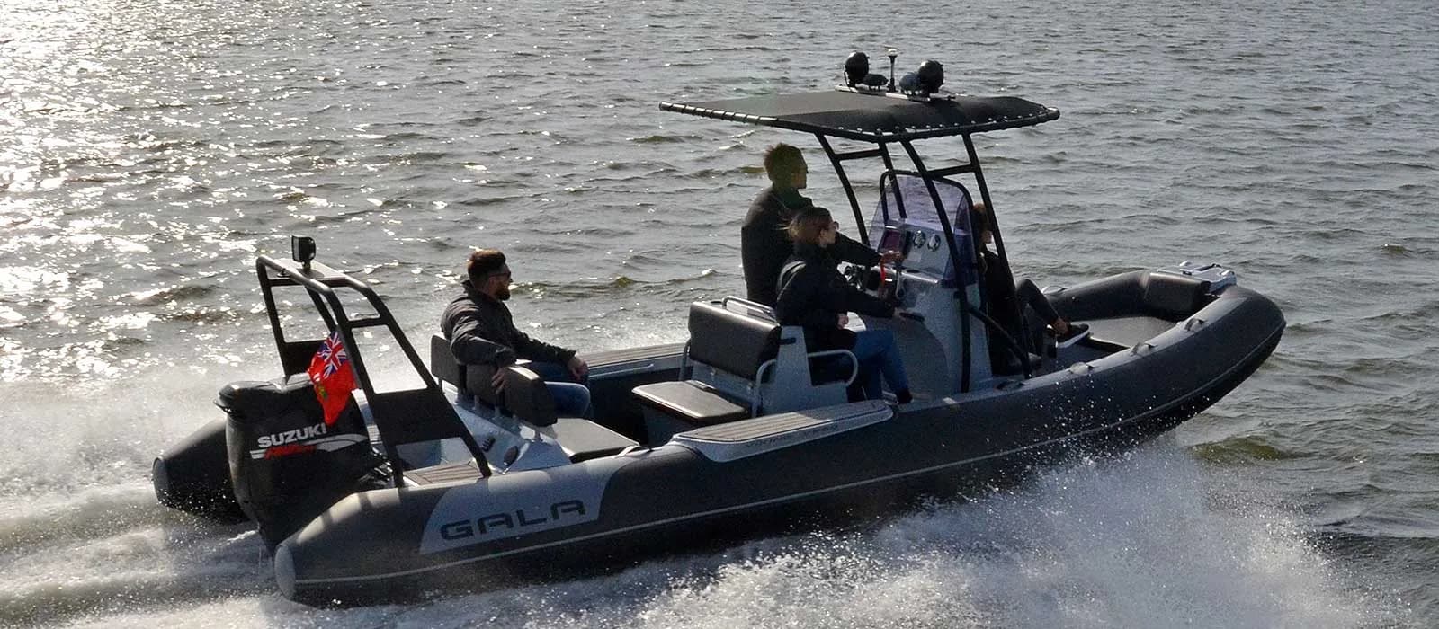 Black Gala Viking V650 underway