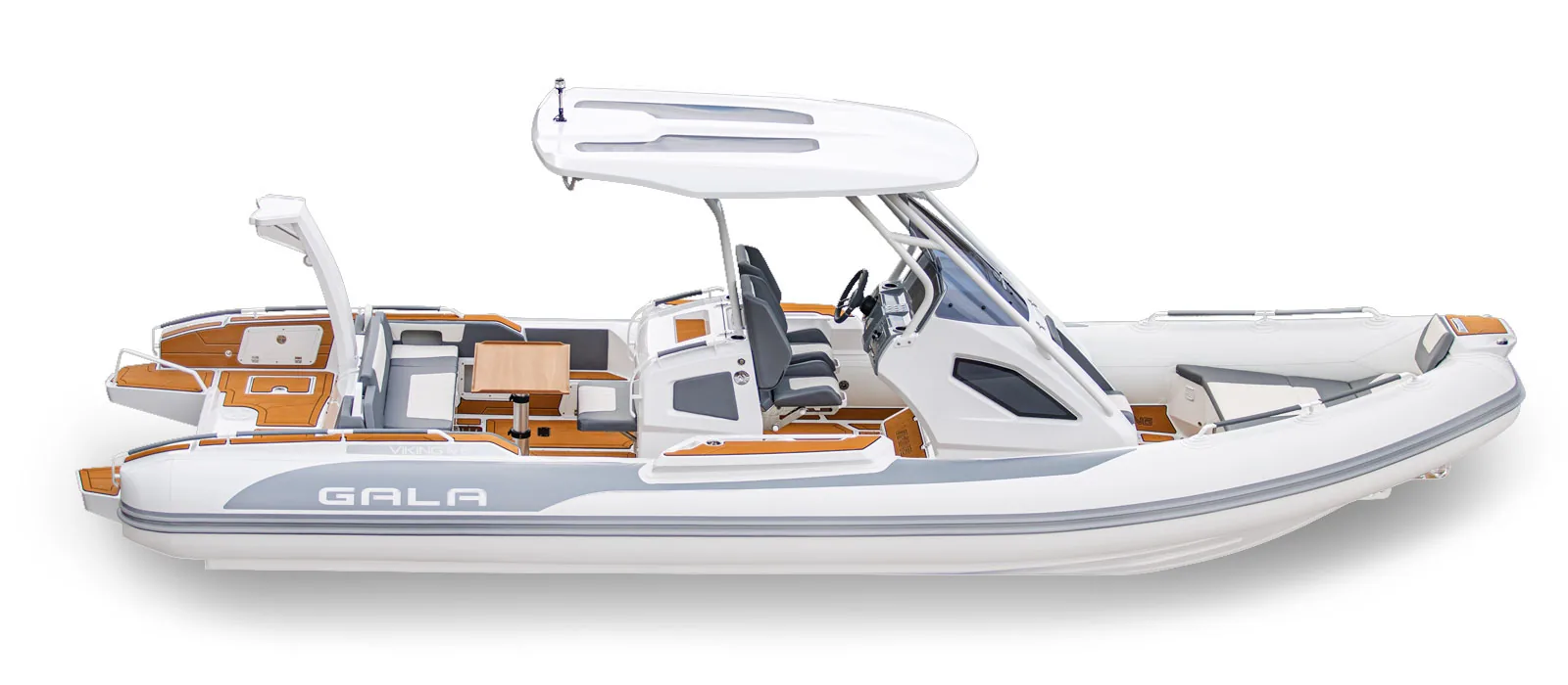 Gala Viking V8 side profile